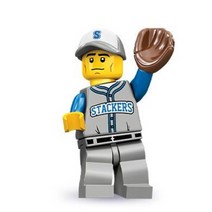 레고 71001-13 미니피규어 시즌 10 야구선수 Baseball Fielder