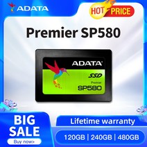 ADATA-프리미어 SP580 SSD 120/240/480GB/2.5 인치 SATA III 스토리지 하드 디스크 PC 데스크탑 SP5 내장 솔리드 스테이트 HDD 드라이브 신제품, CHINA, 480GB
