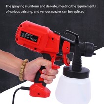 페인트 스트레이 건 무선 550w 32000rpm 페인트 분무기 고압 핸드 헬드 에어, 우리 플러그