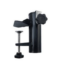 테이블 파라솔 고정거치대 기둥형 우산 대형 삼지창 지지대 야외관람 낚시의자 이중 받침대, 난간고정형