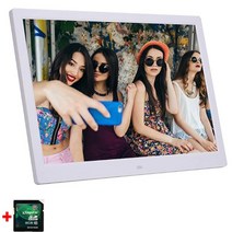 동영상액자 디지털 전자 액자 10 인치 플라스틱 영어 한 비디오 다운로드 Mp4 프레임, [05] white 8gb, white 8gb