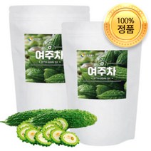 국내산 순수 100% 생 여주 차 국산 티 건조 건 말린 볶은 여주 대용량 티백 건강차 국산차 전통차, 100티백 x 5개