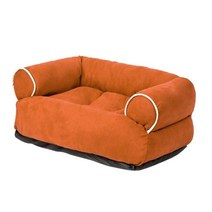 애완견 소파 침대 개 개집 쿠션 가을과 겨울 동물 깊은 수면 대형 용품 애완동물 제품, 03 orange_01 S