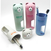 칫솔 케이스 양치컵 세트 칫솔통 양치통, 02 심플 베이지, 02 심플 칫솔통