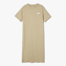 [국내매장판]노스페이스 원피스 여성 코튼 반팔 원피스 NT7ZP40B