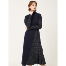 분더가이스트 언발란스 터틀넥 롱원피스