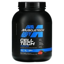 머슬테크 퍼포먼스 시리즈 CELL-TECH 가장 강력한 크레아틴 포뮬라 과일 펀치 2.72kg6.00lbs, 6 파운드
