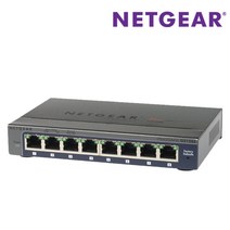 넷기어 GS108E 기가 8포트 VLAN 관리형 월마운트