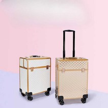 메이크업 출장가방 캐리어 파우치 미용 네일아트, 11CM 블랙