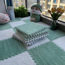 뽀글이 바닥 쿠션매트 유아 놀이방 거실 매트 퍼즐매트 10p, 30x30x1.0cm, 2