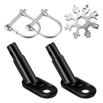 QDY 다기능 자전거 트레일러 히치 커플러는 트레일러용 다기능 사이클링 커넥터를 대체합니다., 철, 스타일 나