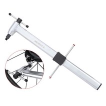 20-29 인치 휠 mtb 수리 도구 전문 자전거 후크 얼라이너 교정기 도구 키트 행거, 은