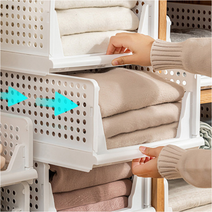 적층형수납장 옷장안정리 바지정리 수납박스 소형 중형 대형 특대형 슬라이딩 조립 수납장