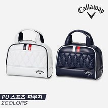기타_한타로 캘러웨이코리아 2022 캘러웨이 PU 스포츠(PU SPORT) 파우치2COLORS 여성용, 네이비