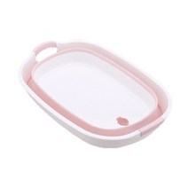 강아지욕조 애견욕조접이식 고양이목욕통 Foldable Dog Bath Tub Portable Travel Plastic Teddy Spa Cat Pet Medicated Showe, 01 60x40x25cm pink