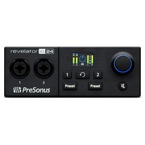 Presonus Revelator io24 professional 라이브 사운드 카드 오디오 인터페이스 레코딩 컨트롤러 스트림, 한개옵션0
