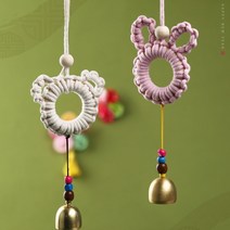 아트랄라 마크라메_새해토끼와 곰돌이 도어벨 DIY키트 취미만들기 소품 인테리어, 02_곰돌이