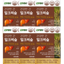 GNM자연의품격 건강한 간 밀크씨슬 900ml x 30정 6통