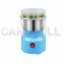 곡물분쇄기 가루분쇄기 가정용분쇄기 멀티다지기CANDIMILL 다기능 커피 콩 그라인더 허브 시리얼 견과류 후, 02 파란_01 110V_03 UK