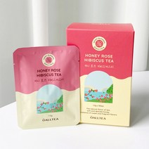올티 로즈힙 히비스커스 차 티백 효능 허브차 레몬밤 블렌딩티 꽃차 잎차 찻잎 꿀차 콜드브루 밀크티 아이스티 에이드 원적외선 로스팅 HCA 카테킨 갈산 성분 해썹인증, 1통