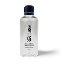 리스토어 플라스틱 복원제 차량 가니쉬 광택제 50ml 자동차 크리너 클라스틱 세척제, 상세페이지 참조