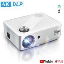 EKASN 4k Android system 무선미러링 빔프로젝터 가정용 AK-11
