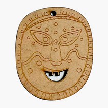 영유아 색칠놀이교육 전통탈팬던트10개 어린이만들기키트 유아만들기키트 미술활동