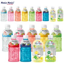 모구모구 프리미엄320ml 요거트 2개+리치 2개+복숭아 2개+파인애플 2개+멜론 2개+딸기 2개+블랙커런트 2개+큐브 레몬 2개+큐브 청포도 2개 (총18개) 어린이주스음료수과일
