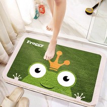 모조 캐시미어 만화 카펫 양각 욕실 매트 측면 바닥 깔개 샤워 룸 도어 미끄럼 방지, 08 NO8_02 500MMx800MM