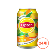 칠성 립톤 아이스티 복숭아맛 355캔 24캔