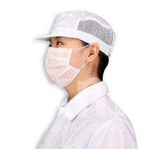 케이엠 방진 모자 제전모 무진모 크린룸 후드 C1, 옐로우M