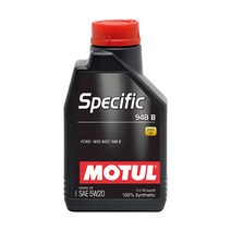 모튤 스페시픽 948 B 5W20 엔진오일 합성유 교환 가솔린 디젤 휘발유 경유 1L, 1개, 1000ml
