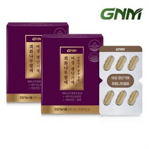 GNM 여성 갱년기에 회화나무열매 대두이소플라본 60정 x 2박스, 01.단일상품