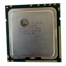 파워딜 지널 제온 E5630 프로세서 2.53GHz 12MB 캐시 5.86GT/s/LGA1366/쿼드 코어/CPU (100% 작, 한개옵션0