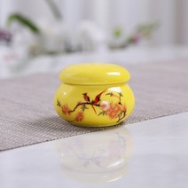 애견장례 고양이 추모 관 비석 반려동물 유골함개urns 도자기 항아리 화장 기념품 미니 스타일 고양이