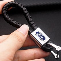 수입차 부품 튜닝 렉서스 호환 장치 car key ring fashion keychain 금속 가죽 스타일링 로고 gift auto interior for seat 148, 도요타용 1개