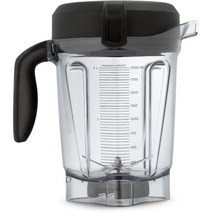 비타믹스 Vitamix 060904 컨테이너 용기 64온스 1.8L 로우 프로파일 투명