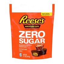 리세스 피넛버터 슈가제로 초콜렛 Resses Sugar Zero Peanut Butter Chocolate 144g, 단품, 옵션선택