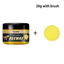 스노우보드왁싱 가구 연마 밀랍 목재 케어 목재 조미료 밀랍 나무 바닥 청소 유지 닦은 밝게하다 케어 왁스, 브러시 포함 20g