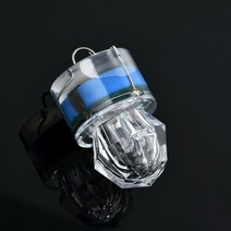 볼락집어등 수중집어등 led집어등 갈치집어등 집어등 방수 LED 미니 ABS 낚시 미끼 조명 10/20 개 오징어, 01 파란_01 10X