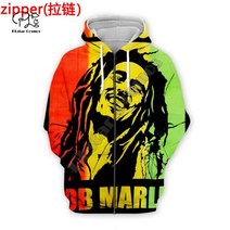 Bob Marley 밥말리 후드 라운드 셔츠 레게 라이온 가수 힙합 전설 밥 몰리 재미 있은 패션 3DPrint / 가을 풀오버 캐주얼 B6