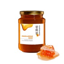 국산꿀 강원도 천연벌꿀 잡화꿀 600g, 단품, 1개