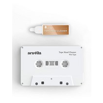 Arsvita 오디오 카세트 헤드 클리너 가정/휴대용/자동차 플레이어용 테이프 클리닝 키트