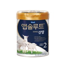 앱솔루트 프리미엄 산양 분유 2단계(6~12개월) 750g 1캔