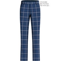 이럭셔리클럽 춘추복 TR 체크 스판 정장 바지 맞춤 제작 팬츠 PT201422