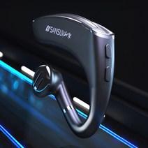 SANSUI 귀가편한 블루투스 5.0 후크형 무선이어폰 HiFi사운드 반개방형, B.이어폰과충전케이스