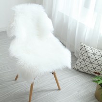 거실 서재 층간 소음 방지 식탁 카페트 모피 인공 양모 털이 카펫 거실 침실 러그 피부 모피 일반 푹신한 지역 러그 빨 수 있는 침실 가짜 매트