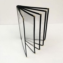 을지메뉴 프린트디자인 투명메뉴판