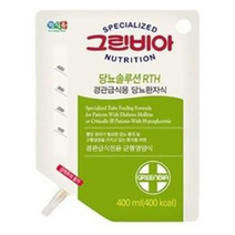 그린비아 RTH 경관급식용, 당뇨솔루션 400ml 20팩, .