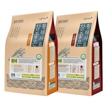 소프트사료 전연령 참좋은 황태 강아지 말랑사료 연어사료 오리사료 1kg, 오리
